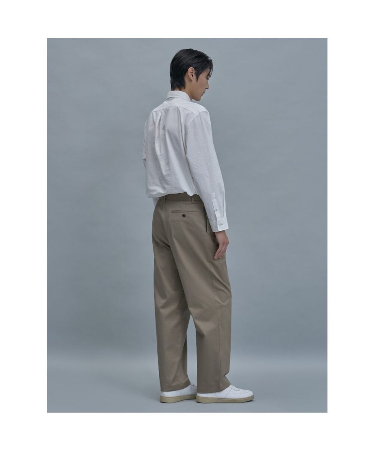 시프트지(SHIFT.G) Cotton Linen Work Shirt  White