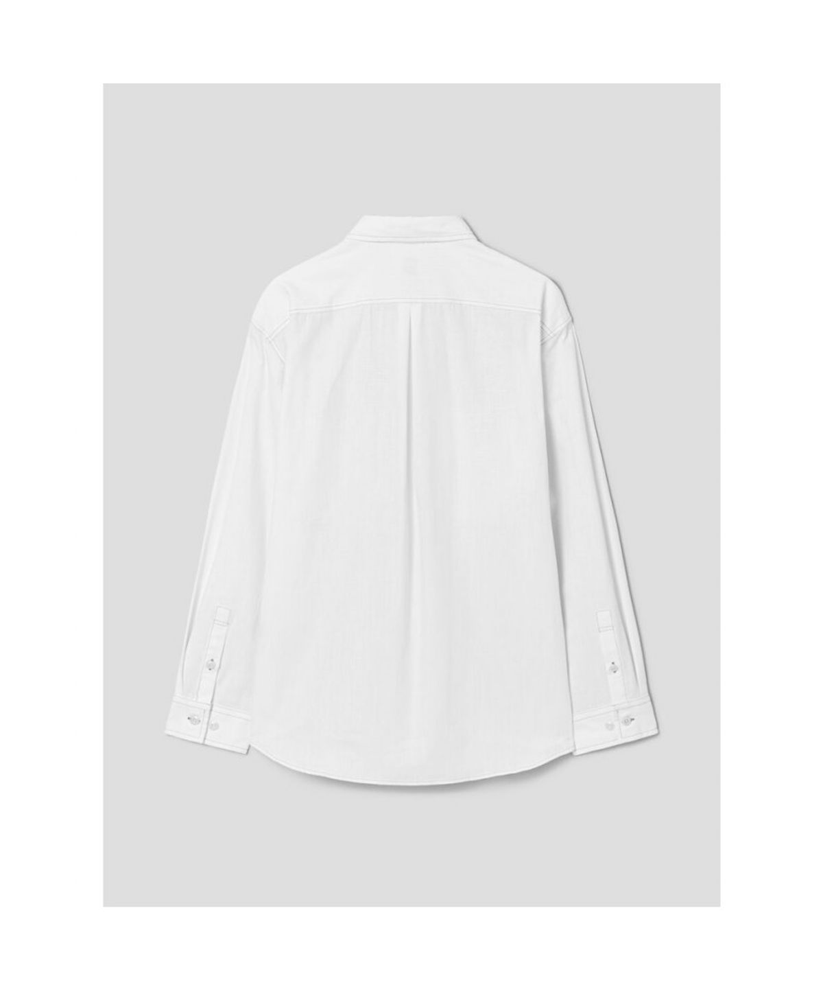 시프트지(SHIFT.G) Cotton Linen Work Shirt  White