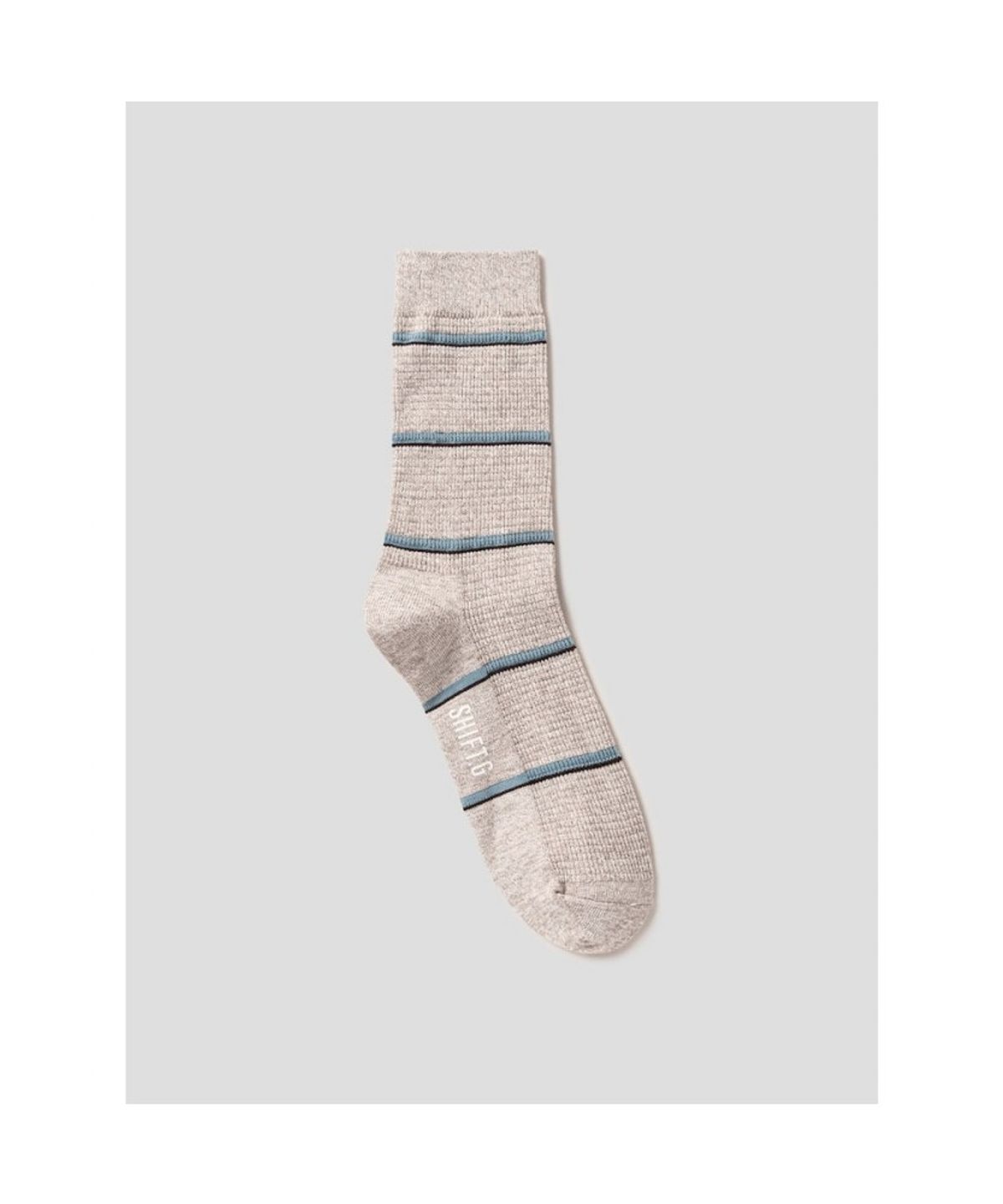 시프트지(SHIFT.G) Multi Stripe Socks  Beige