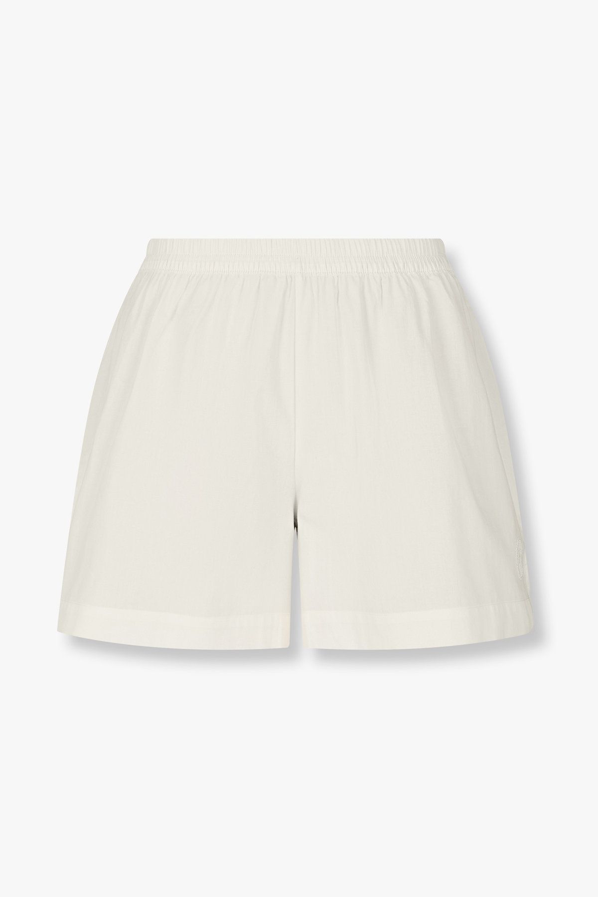 엠포리오 아르마니 언더웨어(EMPORIO ARMANI UNDERWEAR) 여성 레이스 패치 라운지 쇼츠_화이트 0825131510