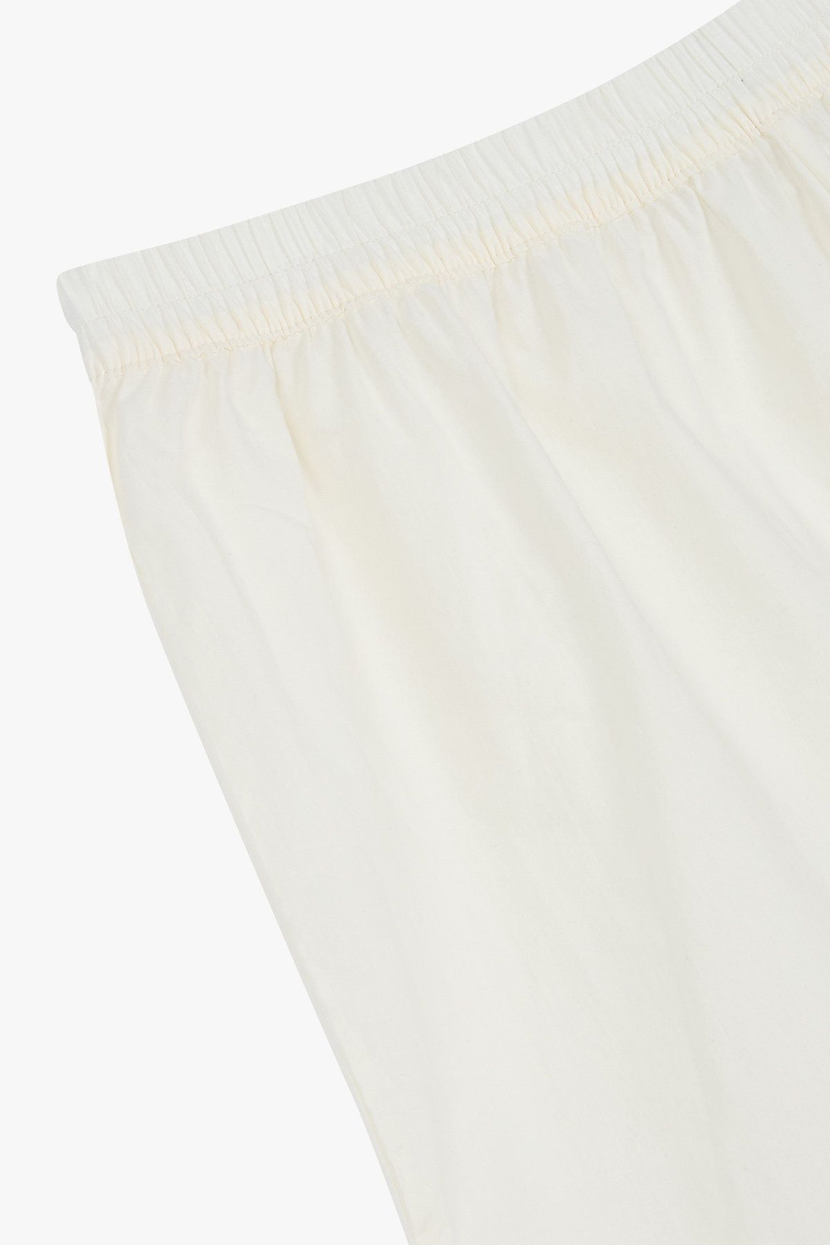 엠포리오 아르마니 언더웨어(EMPORIO ARMANI UNDERWEAR) 여성 레이스 패치 라운지 쇼츠_화이트 0825131510