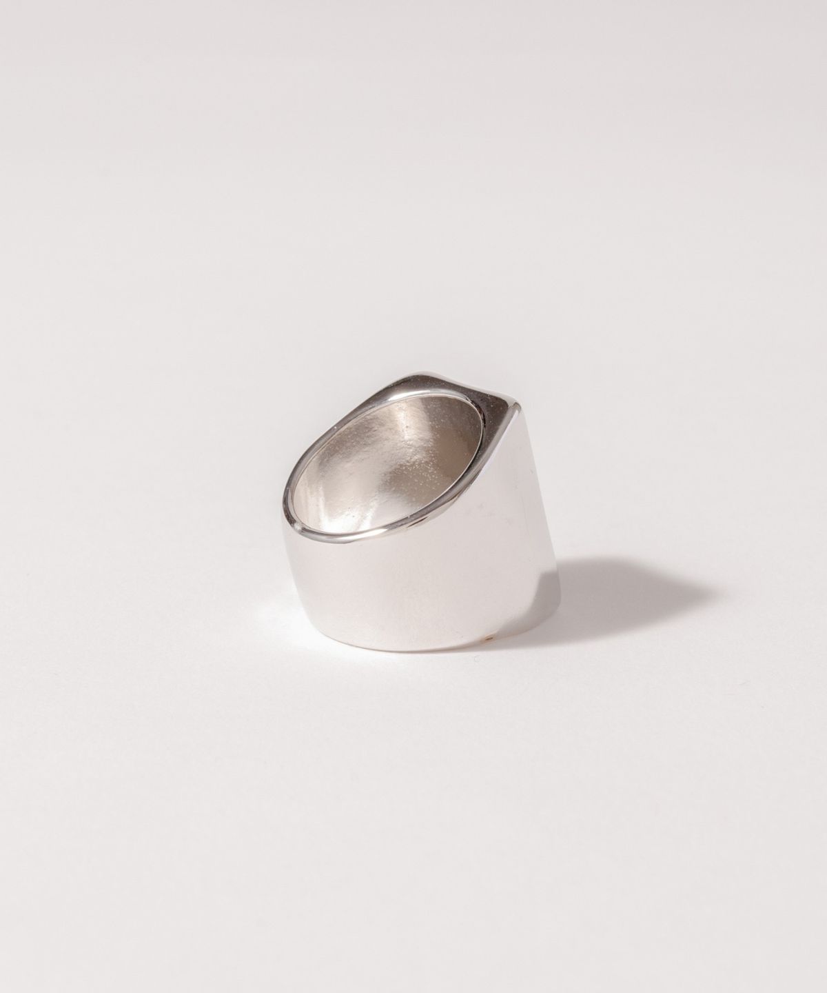 노비스도쿄(NOVICE TOKYO) 사각 볼륨 반지 Rectangle Volume Ring / Silver