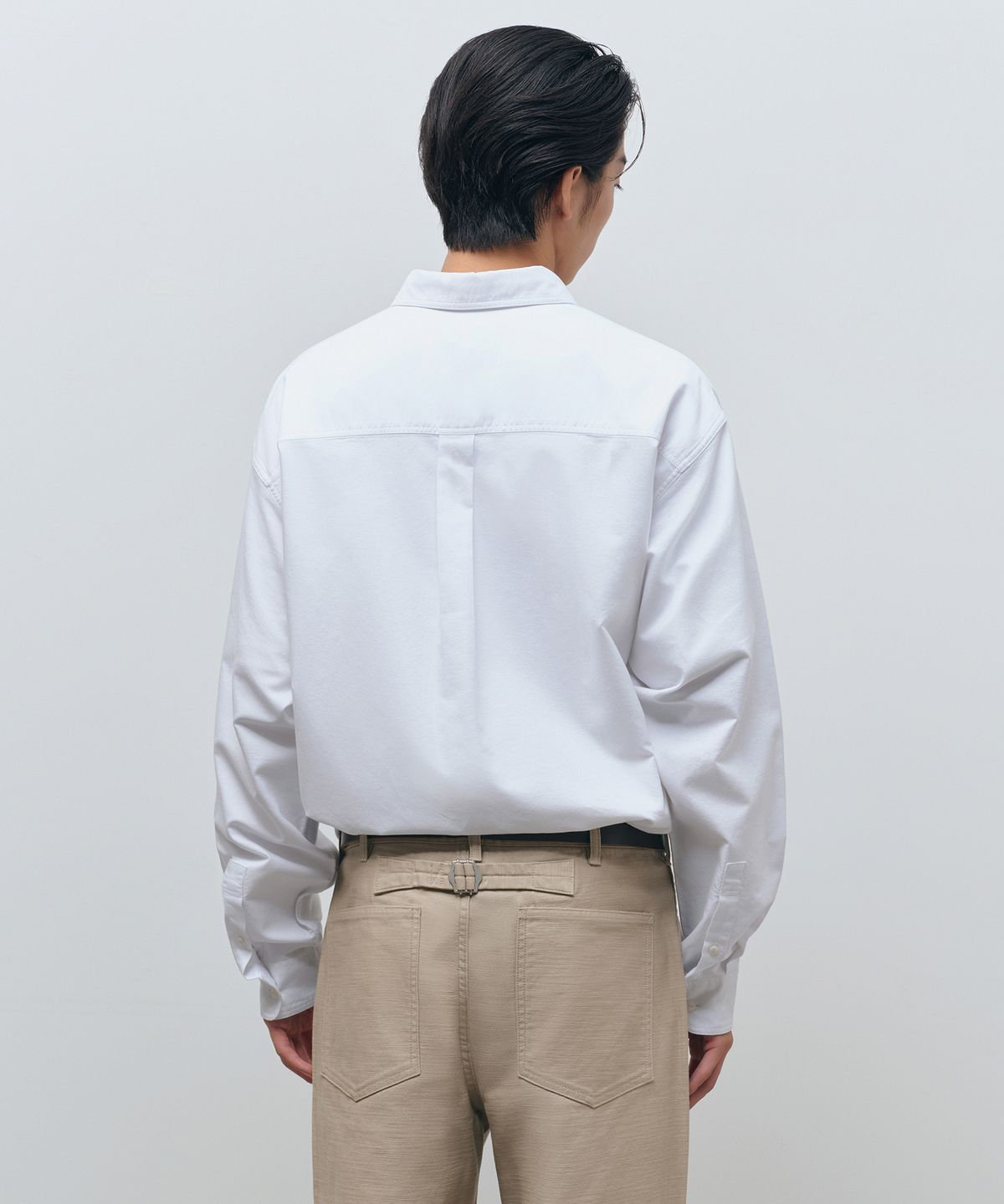 무신사 스탠다드(MUSINSA STANDARD) 옥스포드 워크 셔츠 [화이트]