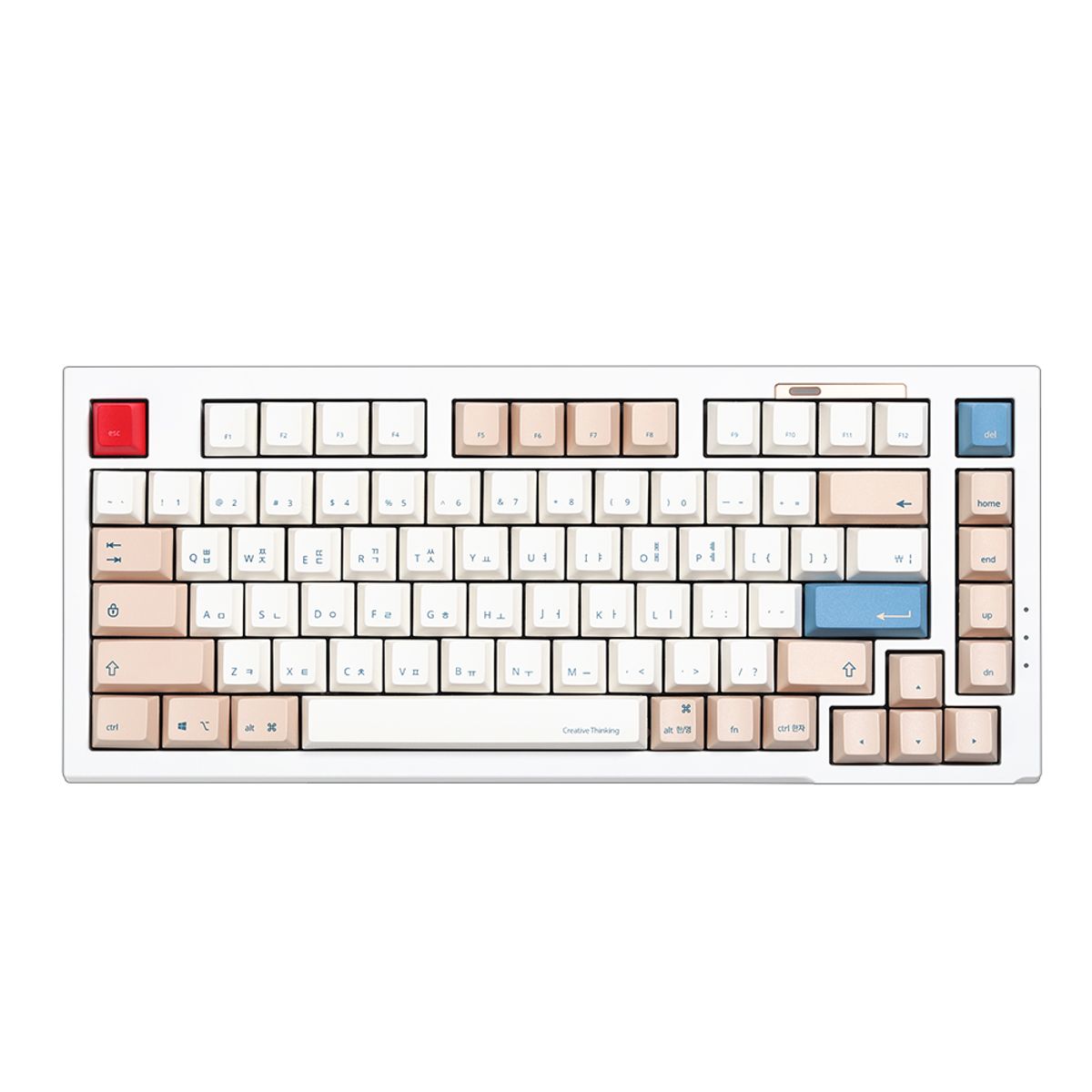 씽크웨이(THINKWAY) 토체S 501 풀알루미늄 유무선 75배열 82키 기계식 키보드