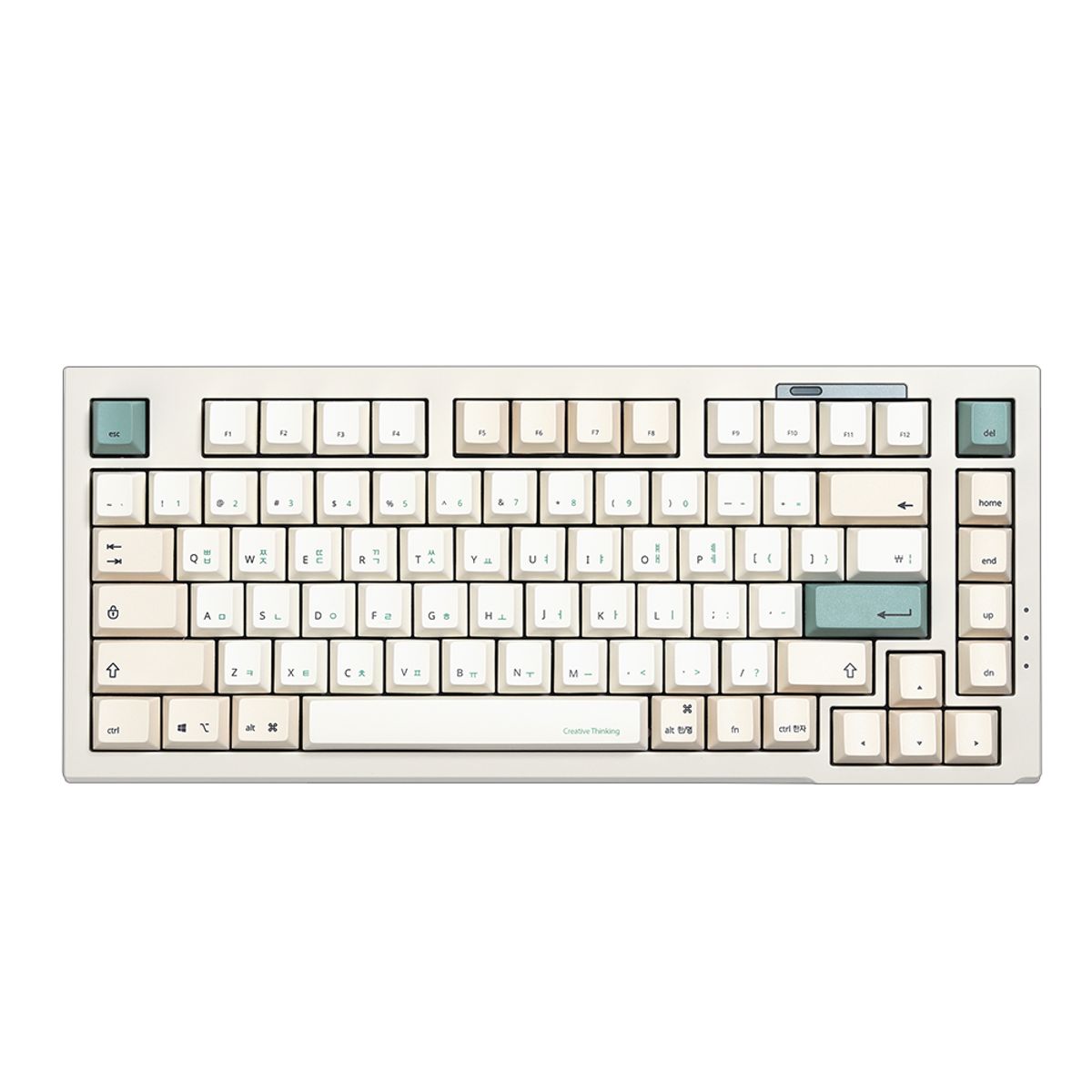 씽크웨이(THINKWAY) 토체S 501 풀알루미늄 유무선 75배열 82키 기계식 키보드