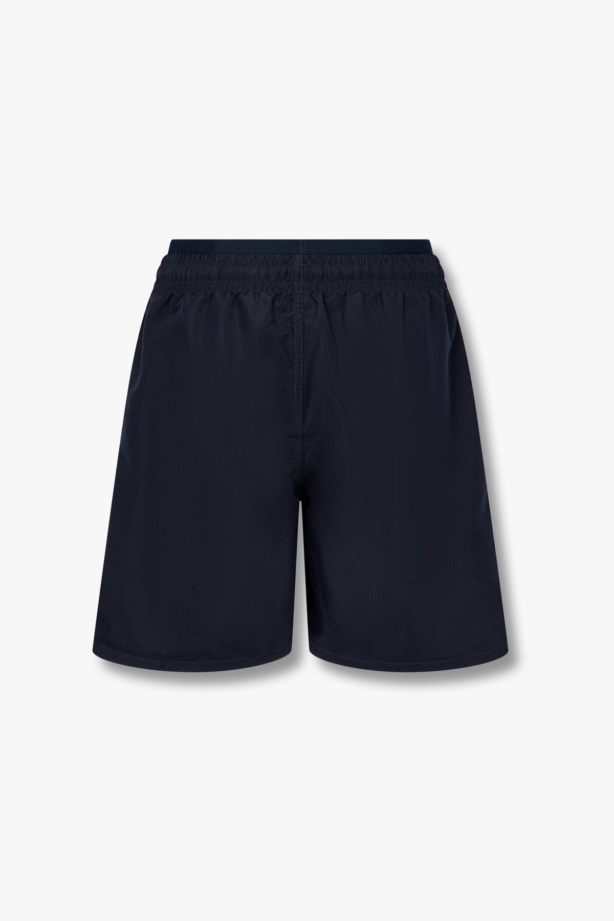 엠포리오 아르마니 언더웨어(EMPORIO ARMANI UNDERWEAR) 남성 로고 엘라스틱 스윔 버뮤다 쇼츠_다크 네이비 0815121016