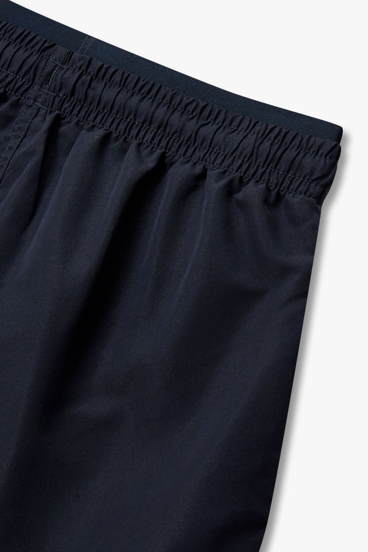 엠포리오 아르마니 언더웨어(EMPORIO ARMANI UNDERWEAR) 남성 로고 엘라스틱 스윔 버뮤다 쇼츠_다크 네이비 0815121016
