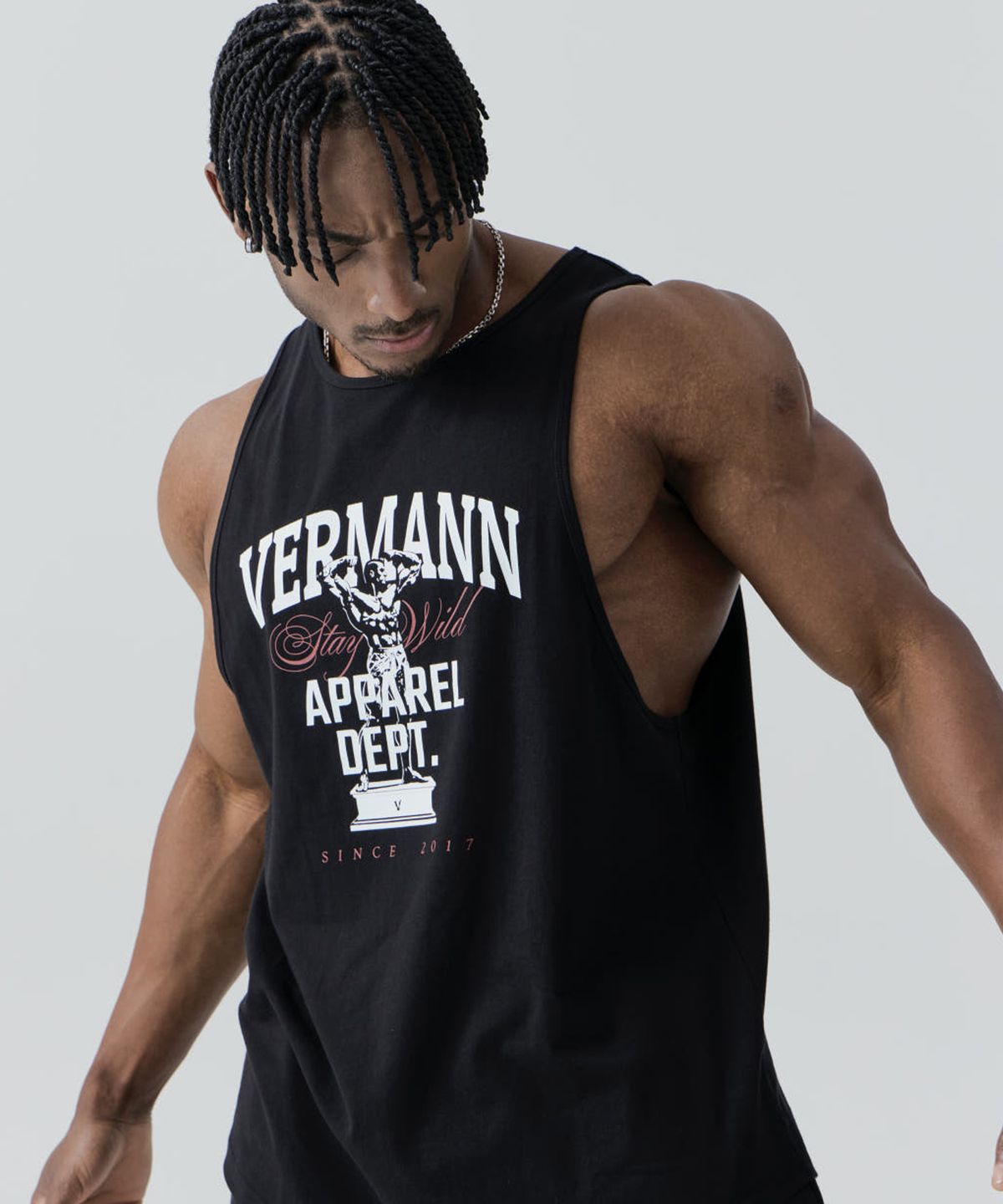 베르만 어패럴(VERMANN APPAREL) 머슬맨 나시 2colors