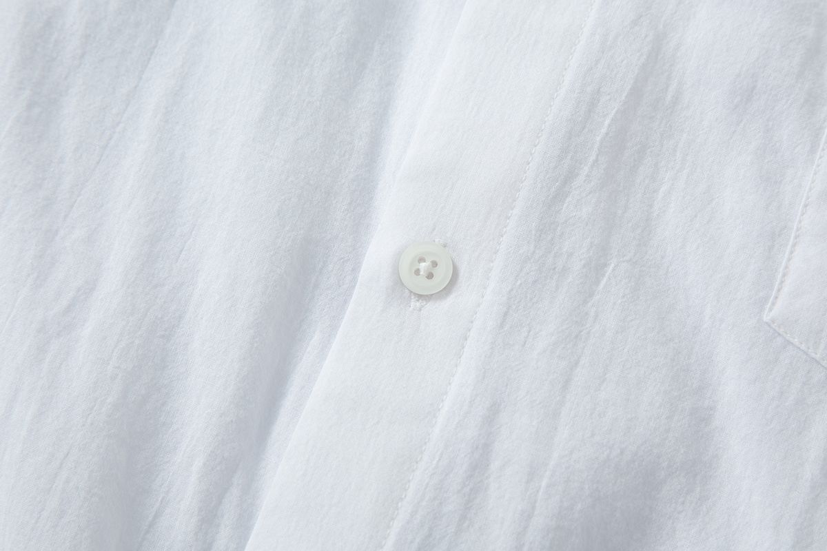 샐러드바구니(SALAD BAGUNI) Sheer cotton shirt - white