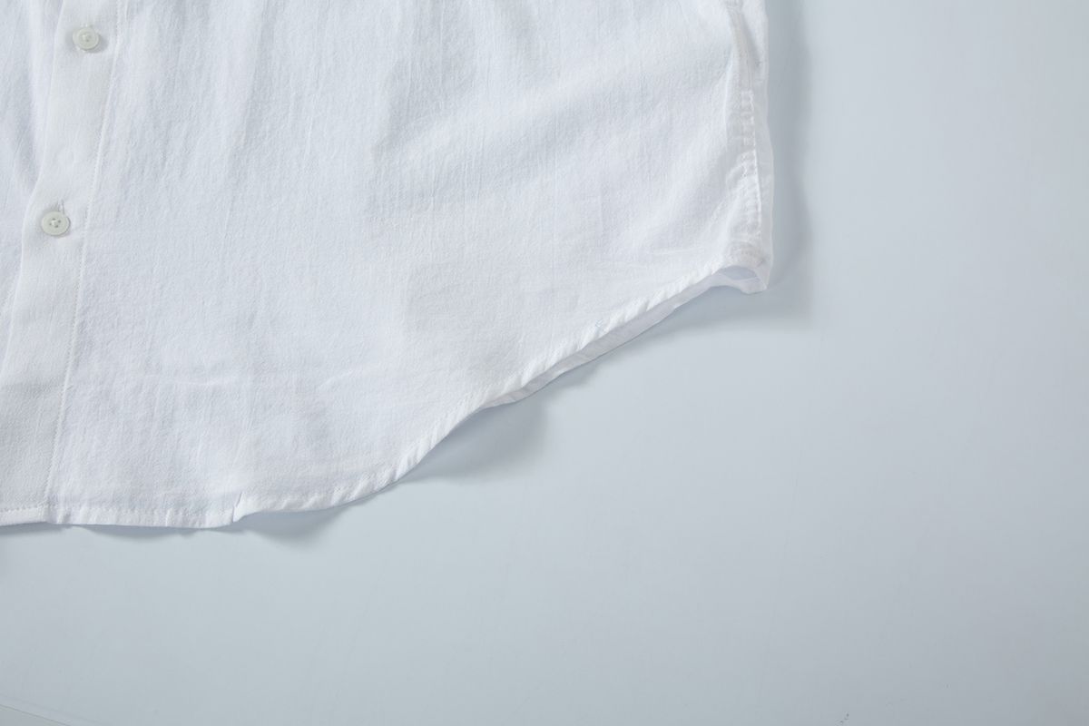샐러드바구니(SALAD BAGUNI) Sheer cotton shirt - white