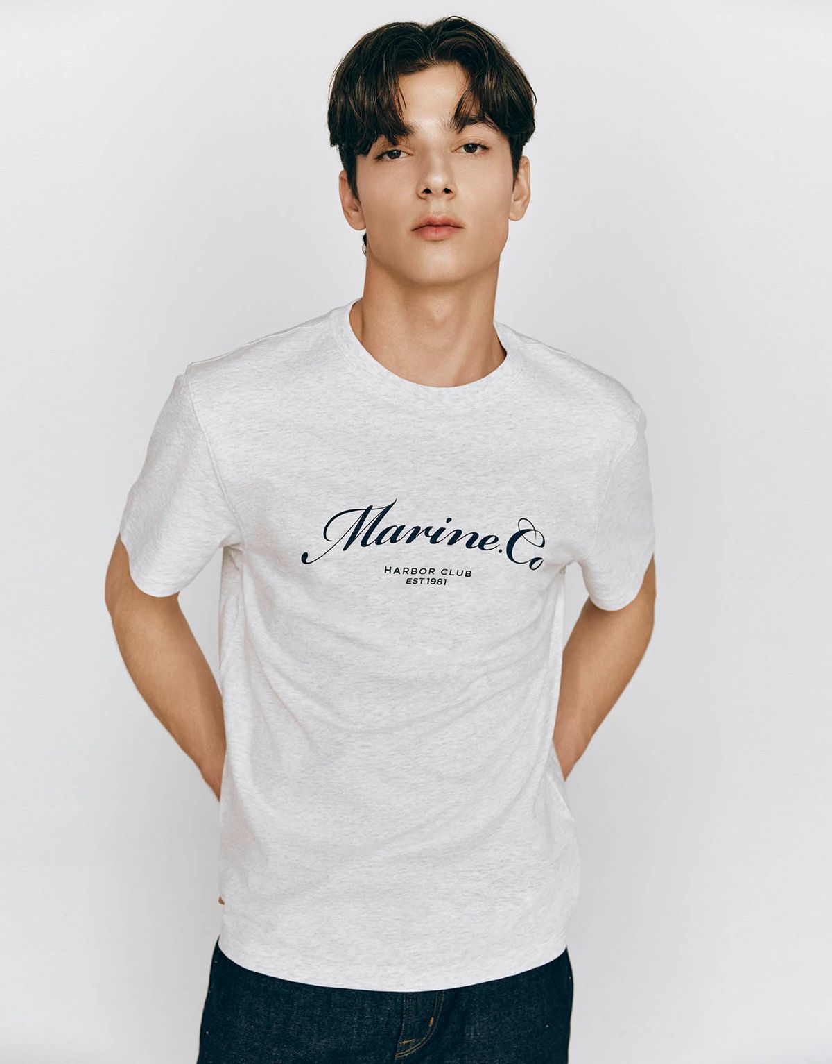 지오다노(GIORDANO) 그래픽 반팔티(링거/HT SMMR) 095506 [6color]