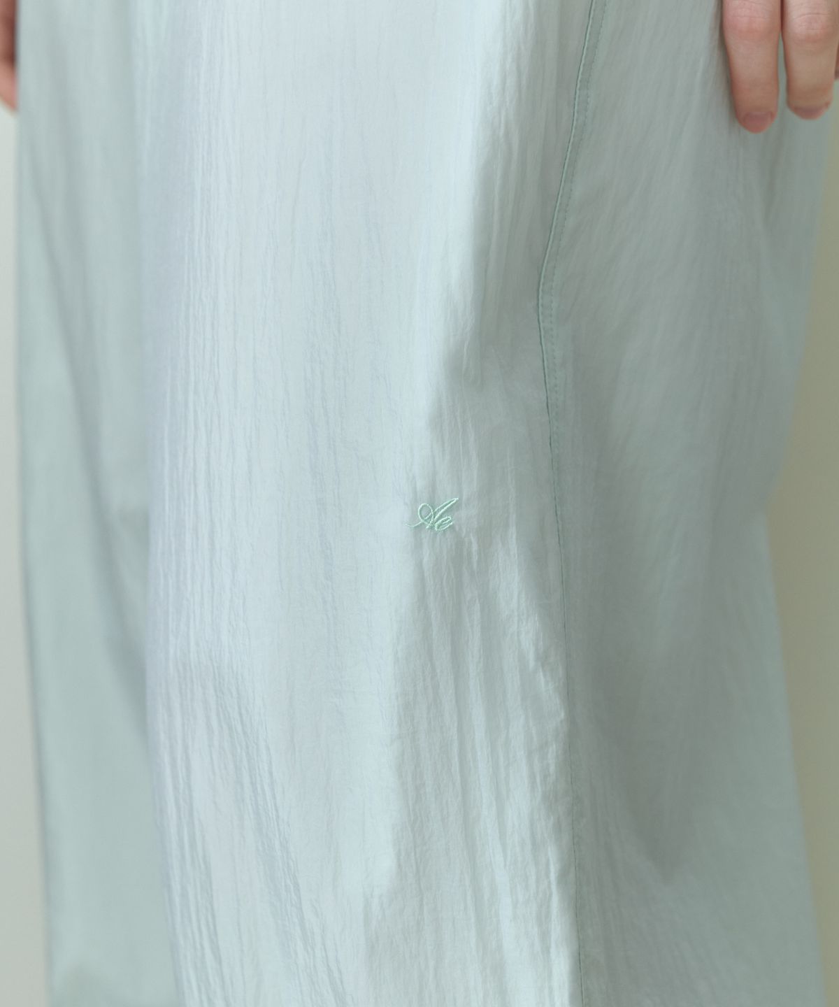 앤테(AENTE) Low rise banding pants - Mint