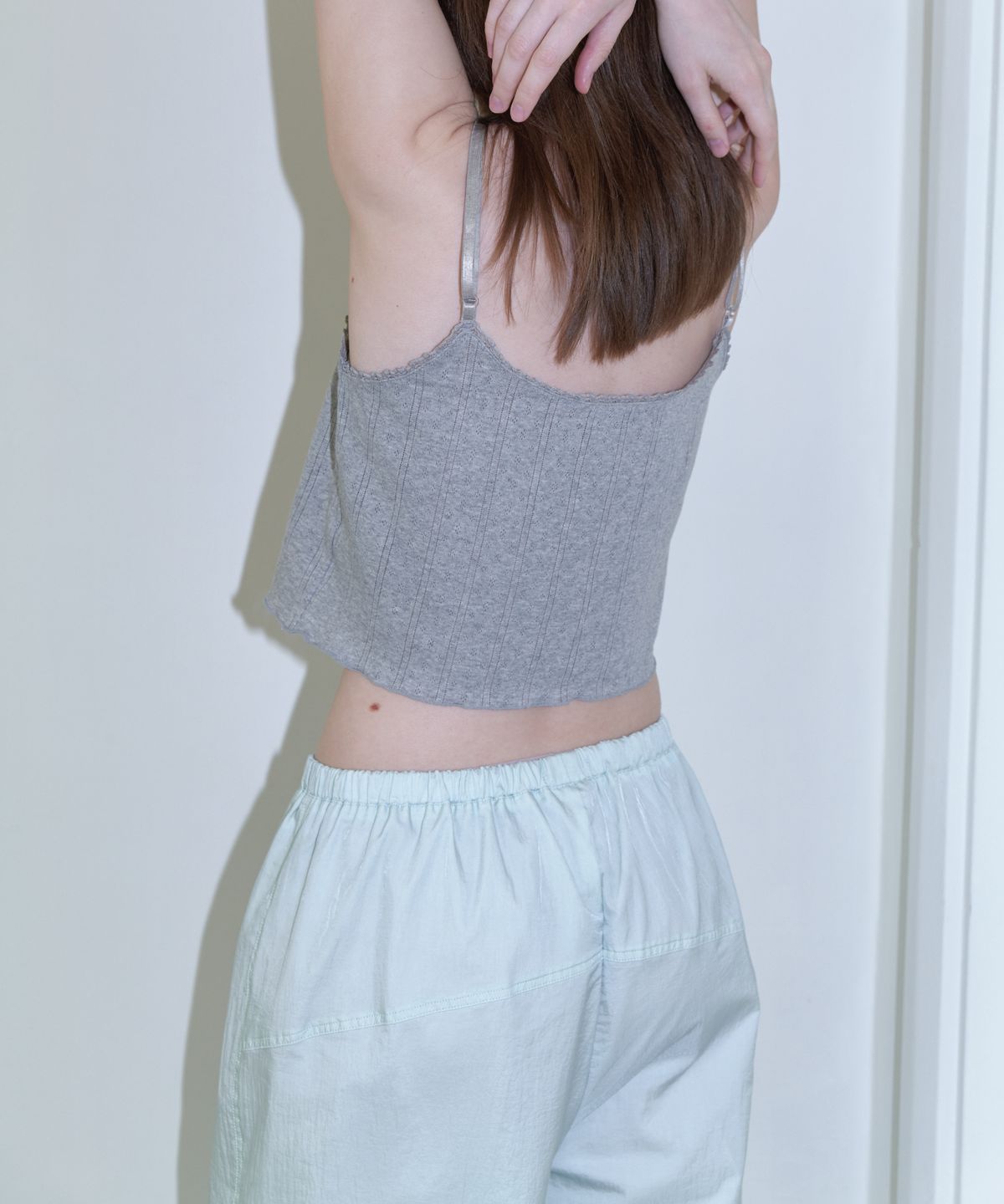 앤테(AENTE) Low rise banding pants - Mint