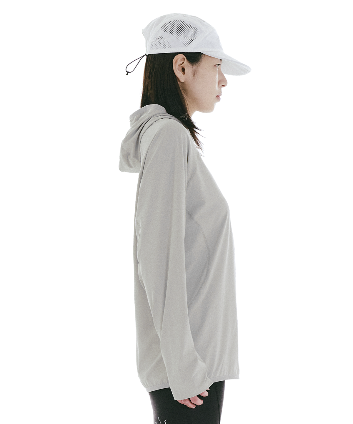 콜드웜(COLDWARM) Aero Balaclava Hoodie (Grey) -Women-