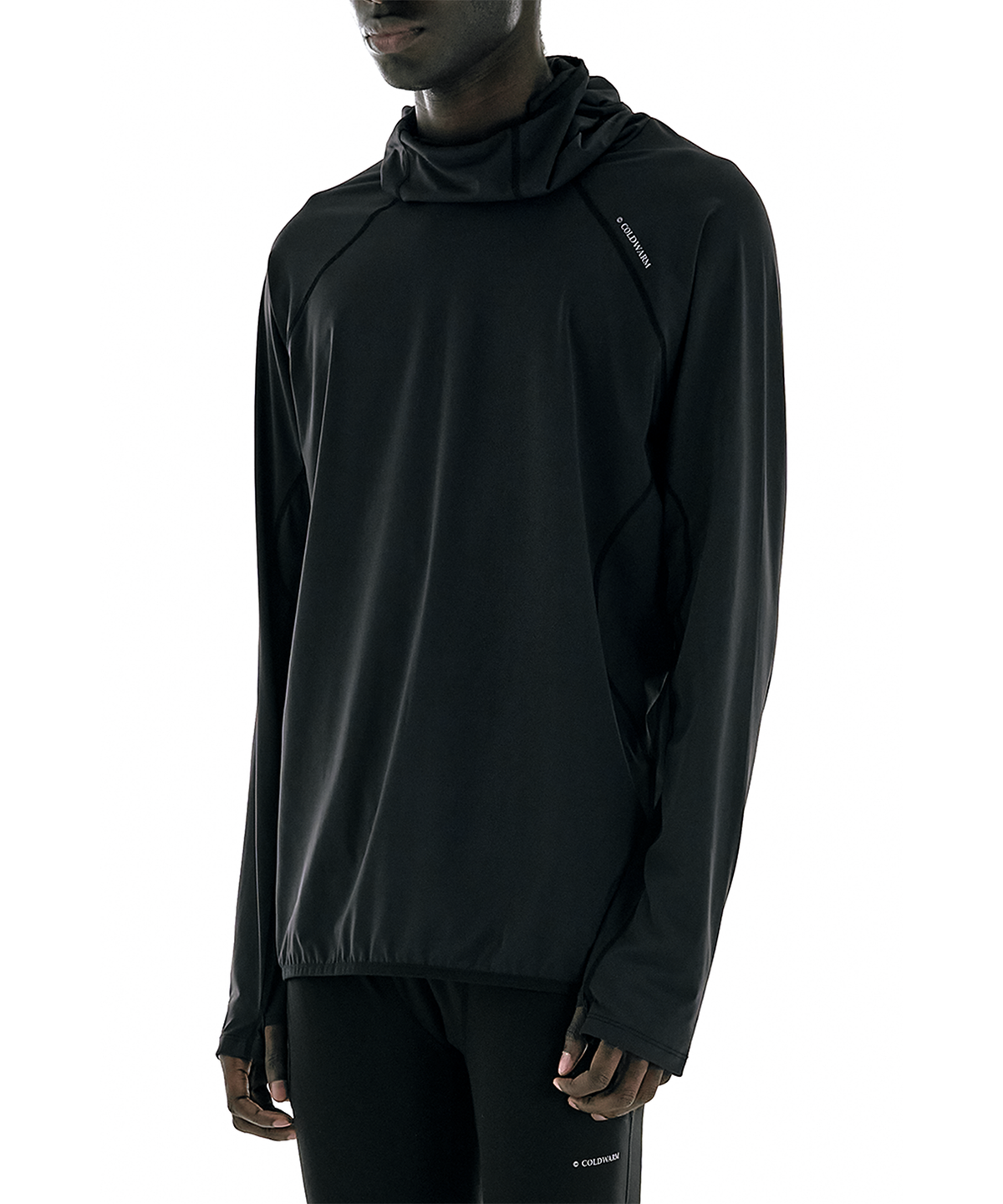 콜드웜(COLDWARM) Aero Balaclava Hoodie (Black)