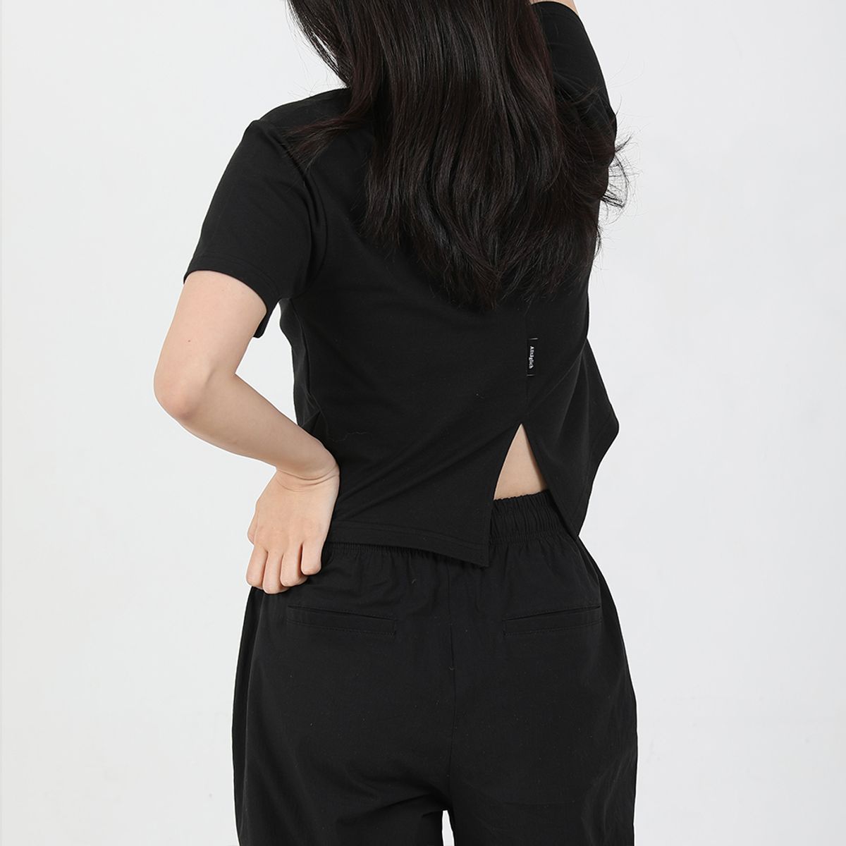 알테그리히(ALLTAGLICH) (Natural)리사이클 슬릿 티셔츠 Recycle Slit T-shirt