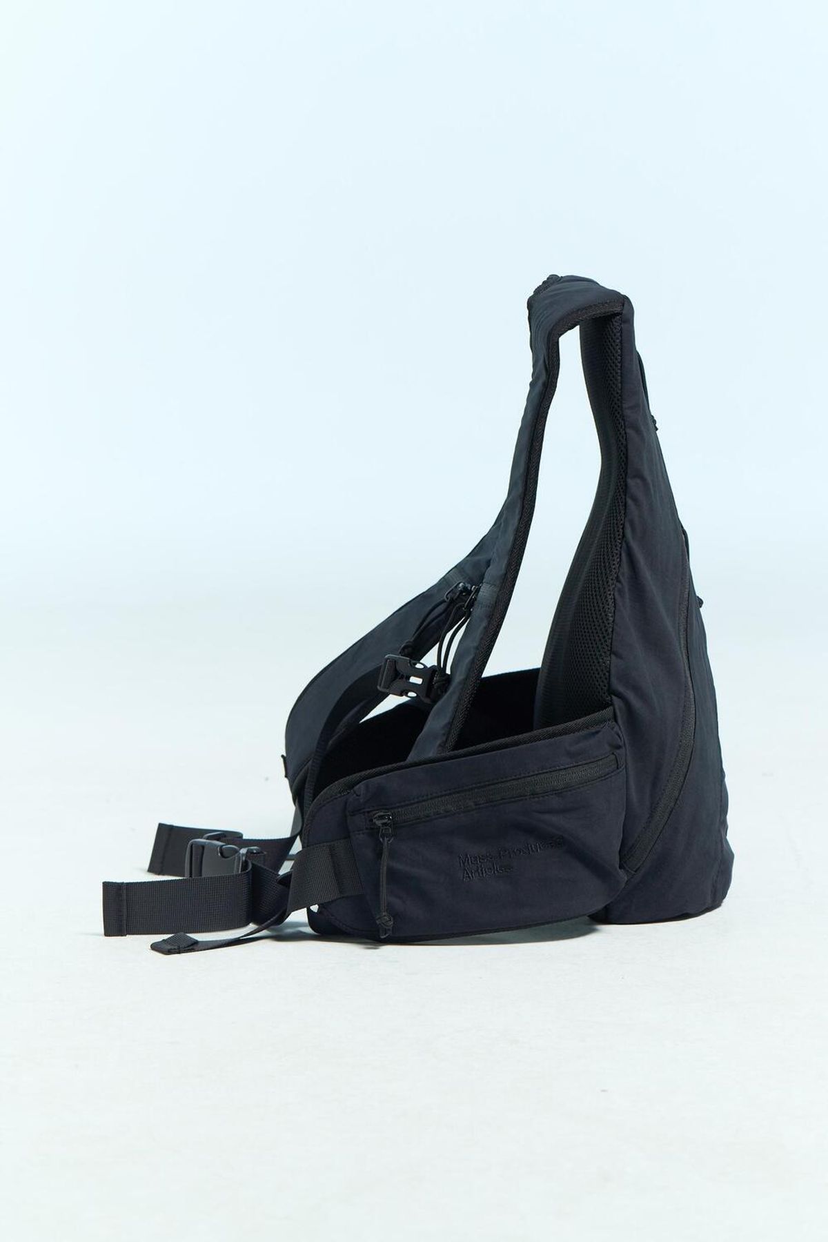 플라스틱프로덕트(PLASTICPRODUCT) MPa CHEST BELT BAG (BLACK)