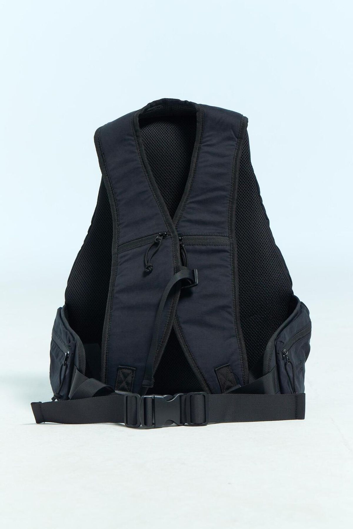 플라스틱프로덕트(PLASTICPRODUCT) MPa CHEST BELT BAG (BLACK)
