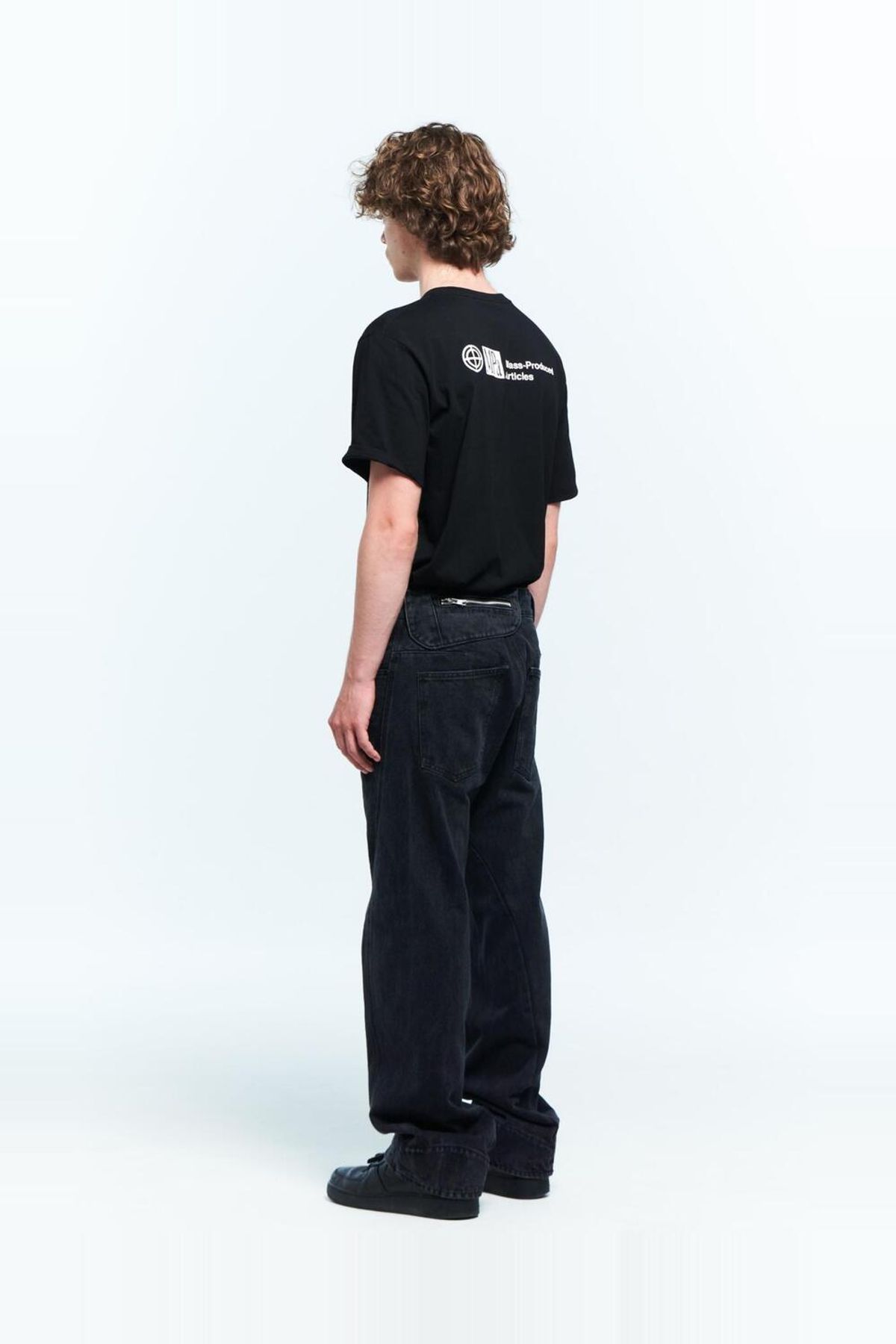 플라스틱프로덕트(PLASTICPRODUCT) MPa DRIFT DENIM PANTS (BLACK)