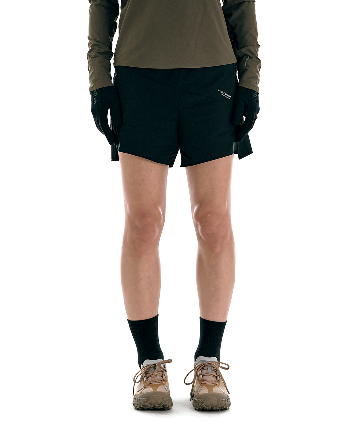 콜드웜(COLDWARM) Terra Performance Shorts (Black) -Women-