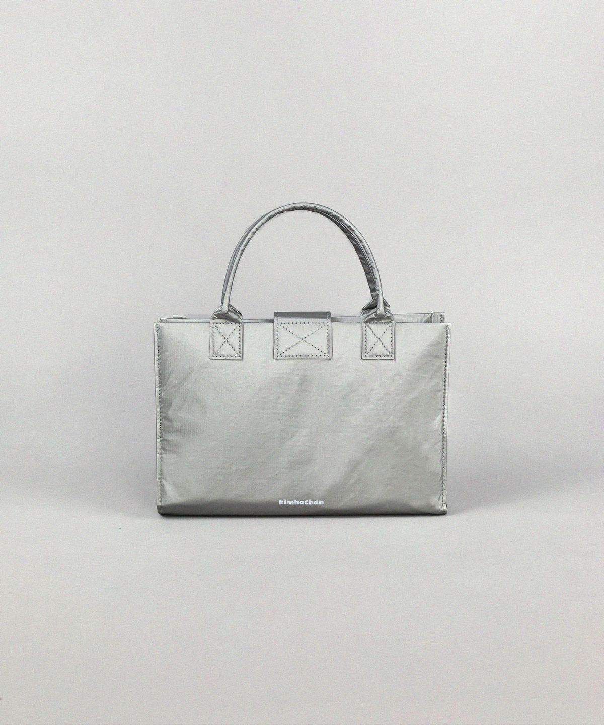 김하찬(KIMHACHAN) 북 메이트 북 커버 백 - 실버 / 2 Sizes