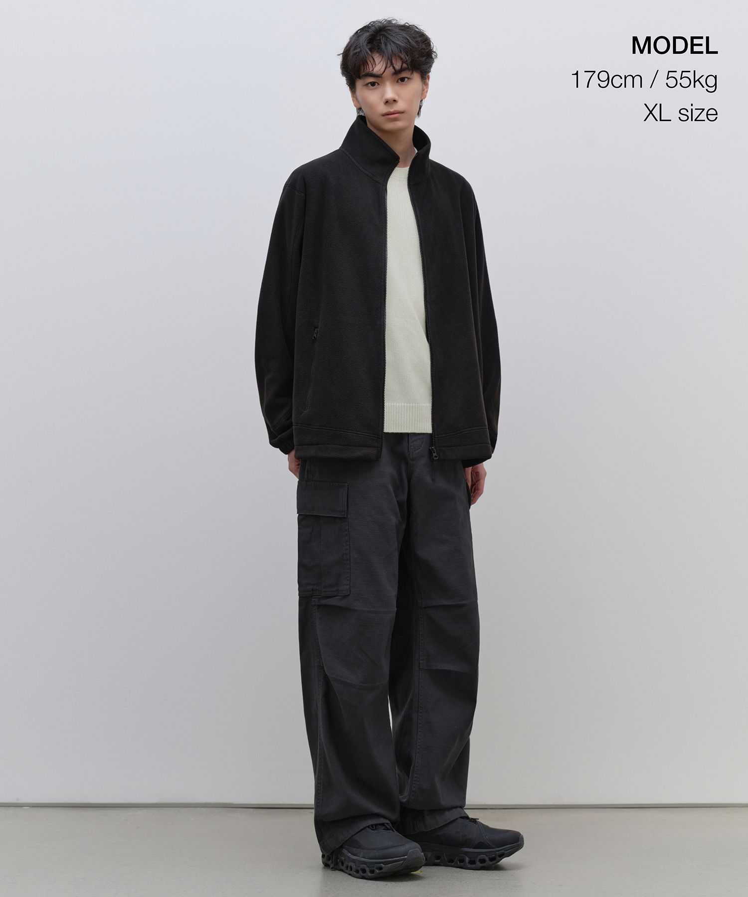 MUSINSA公式 | MUSINSA STANDARD エッセンシャルポーラフリース