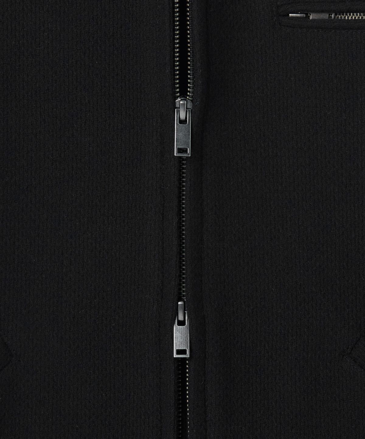 무신사 스탠다드(MUSINSA STANDARD) 울 블렌드 워크 재킷 [블랙]