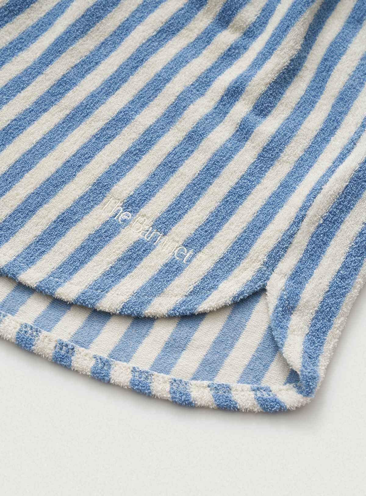 더바넷(THEBARNNET) Striped Terry-Cloth Shorts_Blue