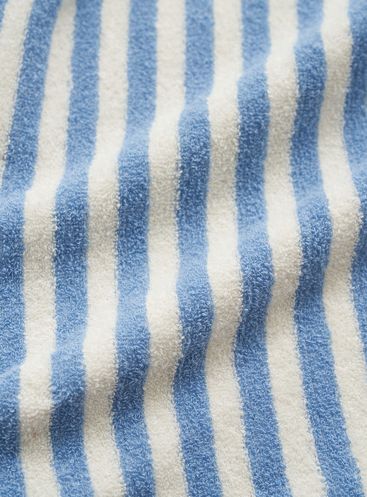 더바넷(THEBARNNET) Striped Terry-Cloth Shorts_Blue