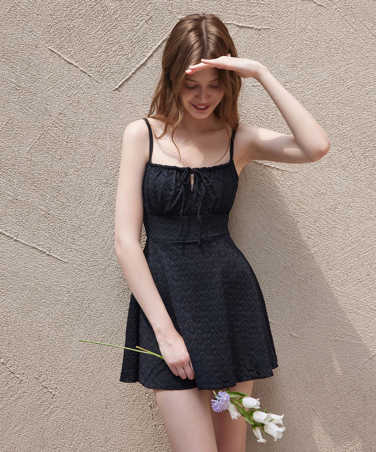 벨로디네라(VALLO DE NERA) Dia Swimdress Black