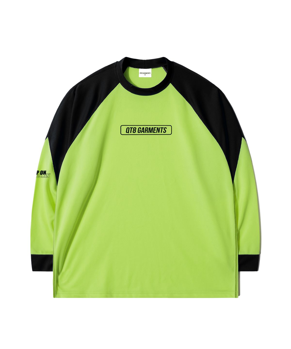 큐티에잇 가먼츠(QT8 GARMENTS) OC Spin Tee (for B-Boys & B-Girls) (Green)