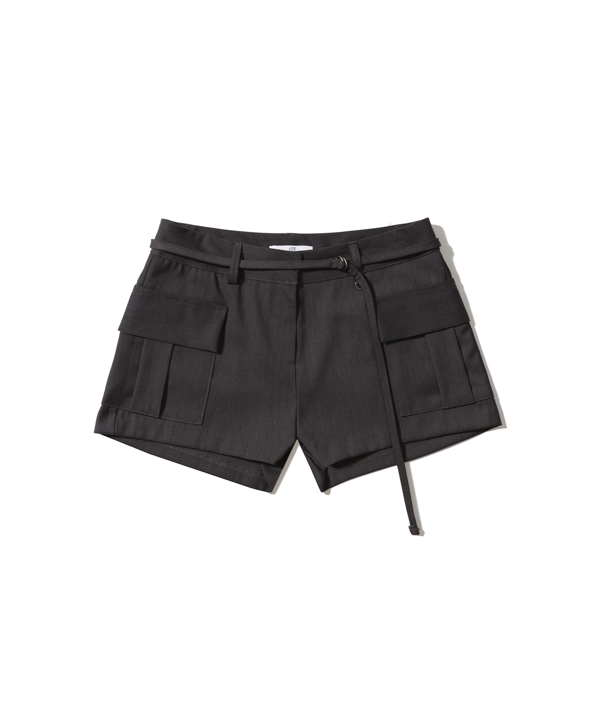 어니브(ANIV) POCKET MICRO SHORT PANT CHARCOAL