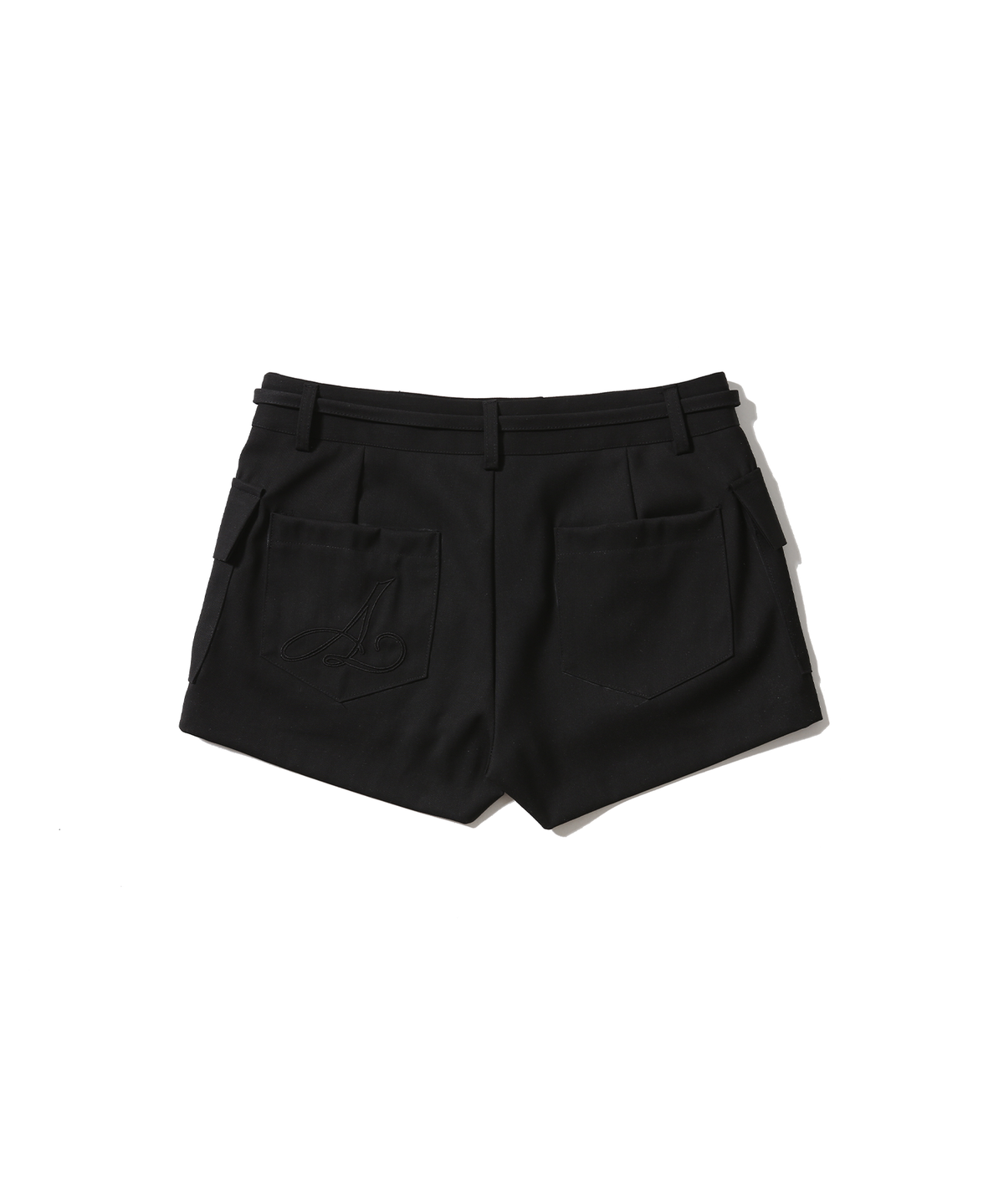 어니브(ANIV) POCKET MICRO SHORT PANT BLACK
