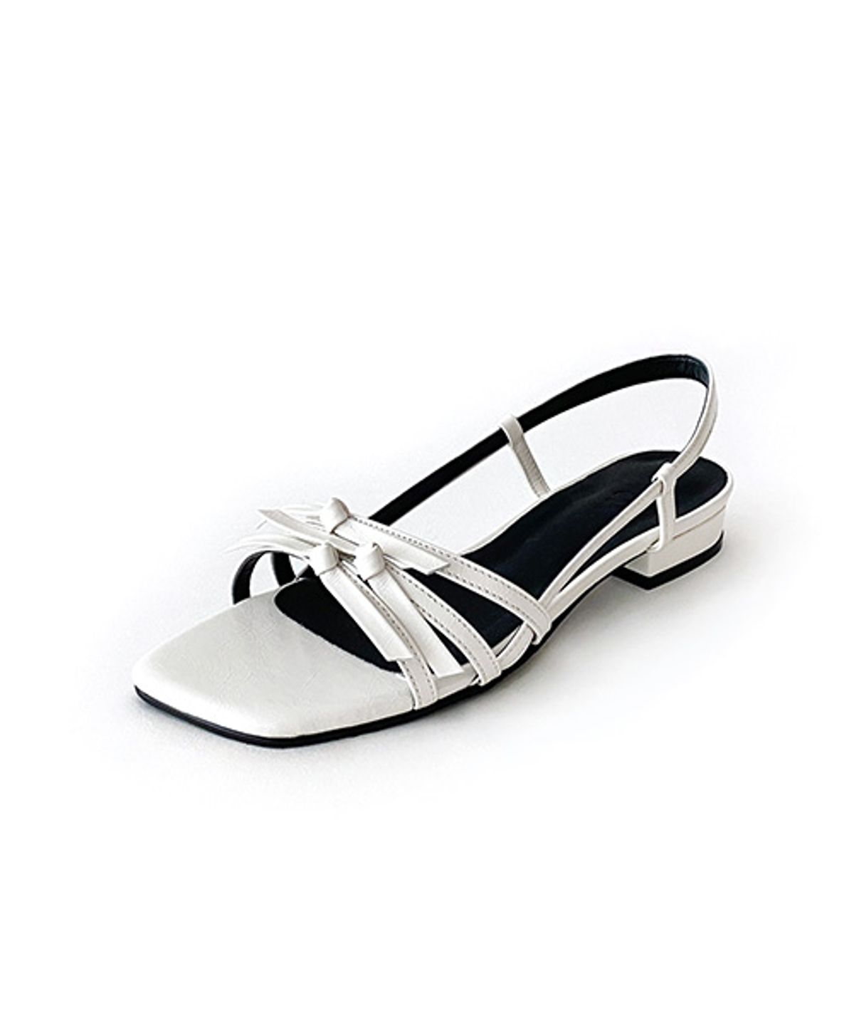 오드리(ODR) 셰리 스트랩 샌들_white 2/3/4/5cm ODRD24055