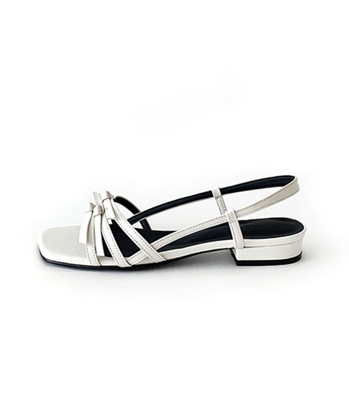오드리(ODR) 셰리 스트랩 샌들_white 2/3/4/5cm ODRD24055
