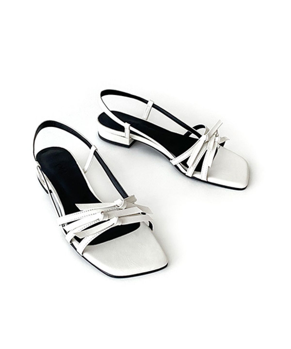 오드리(ODR) 셰리 스트랩 샌들_white 2/3/4/5cm ODRD24055