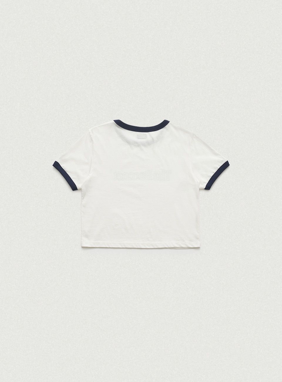 【The Barnnet】Basic Logo Ringer T-Shirt Basic Logo Ringer T-Shirt_Navy - The Barnnet