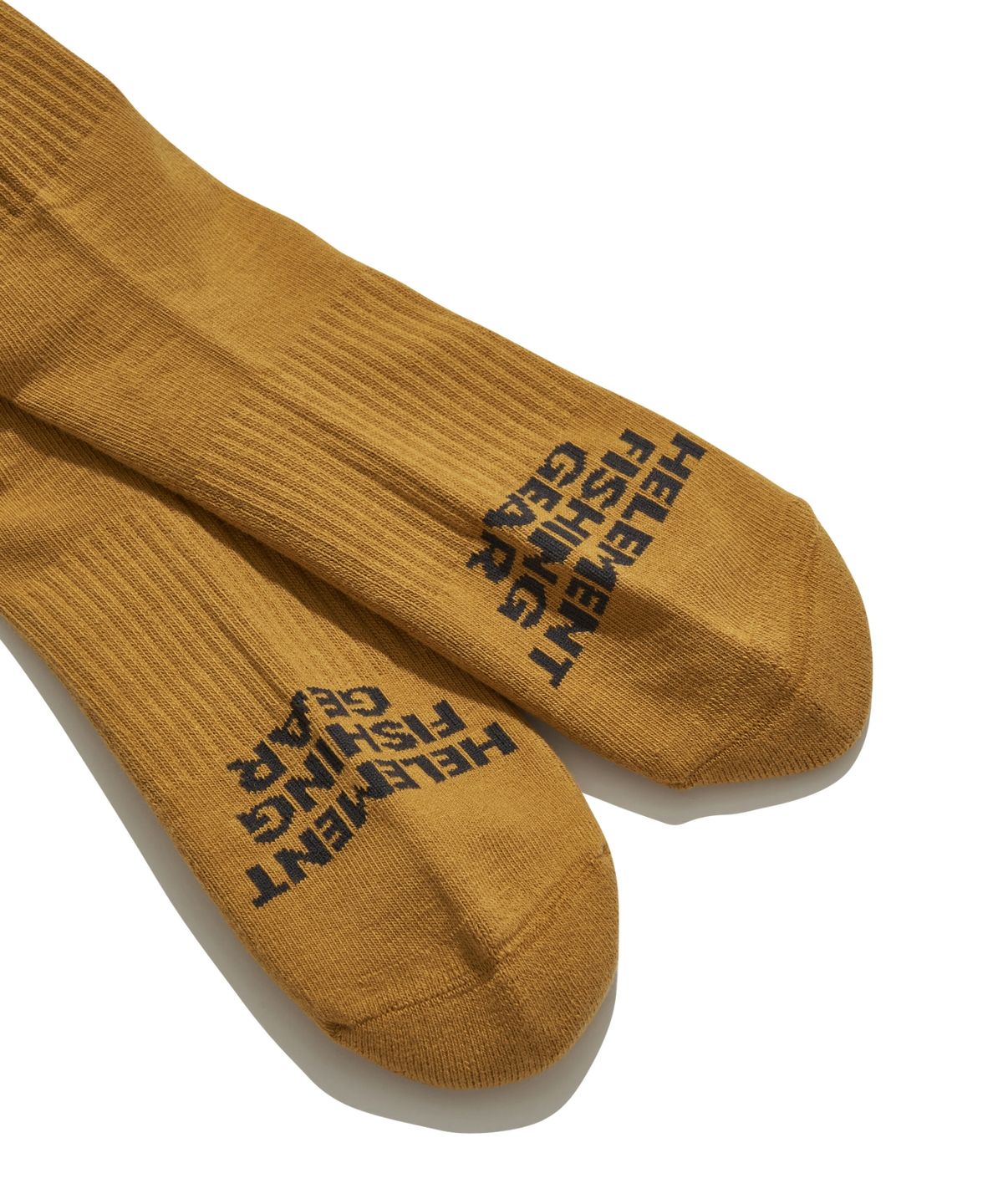 힐리먼트(HELEMENT) [UNI] 테크니컬 스킨 미드 삭스 (MUSTARD)
