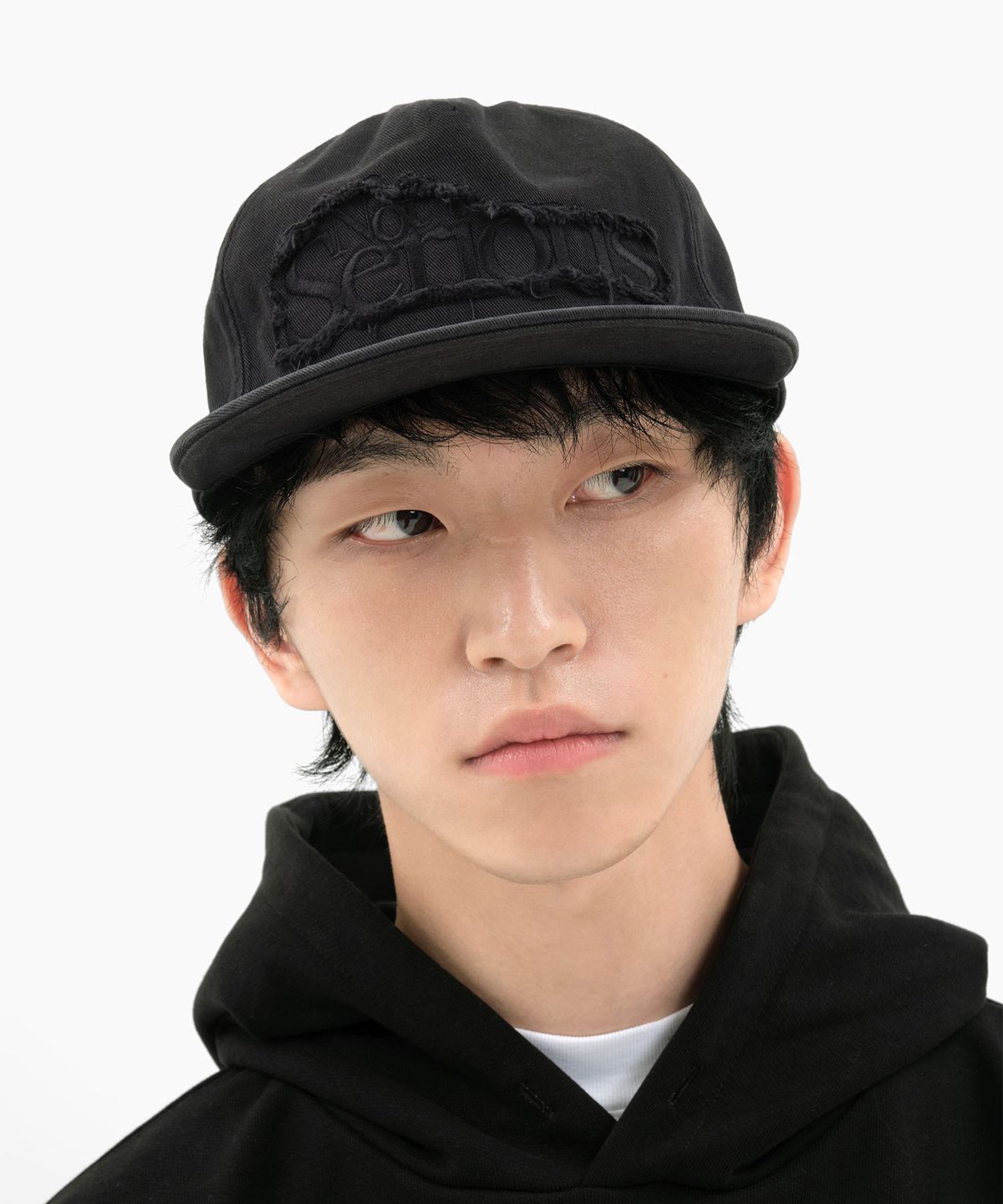디미토(DIMITO) NSS WASHED TRUCKER CAP WASHED BLACK