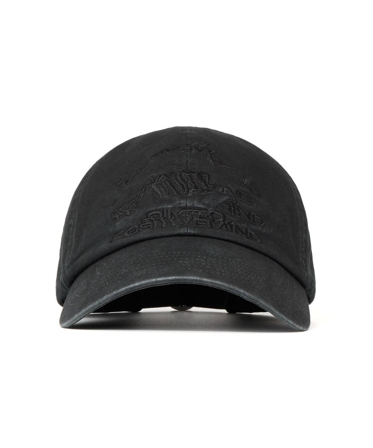 디미토(DIMITO) HAZE COTTON 6PANEL CAP WASHED BLACK
