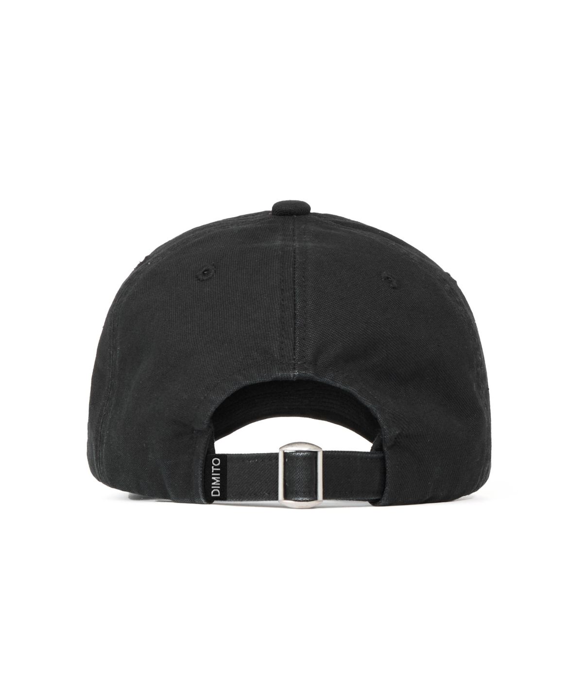 디미토(DIMITO) HAZE COTTON 6PANEL CAP WASHED BLACK