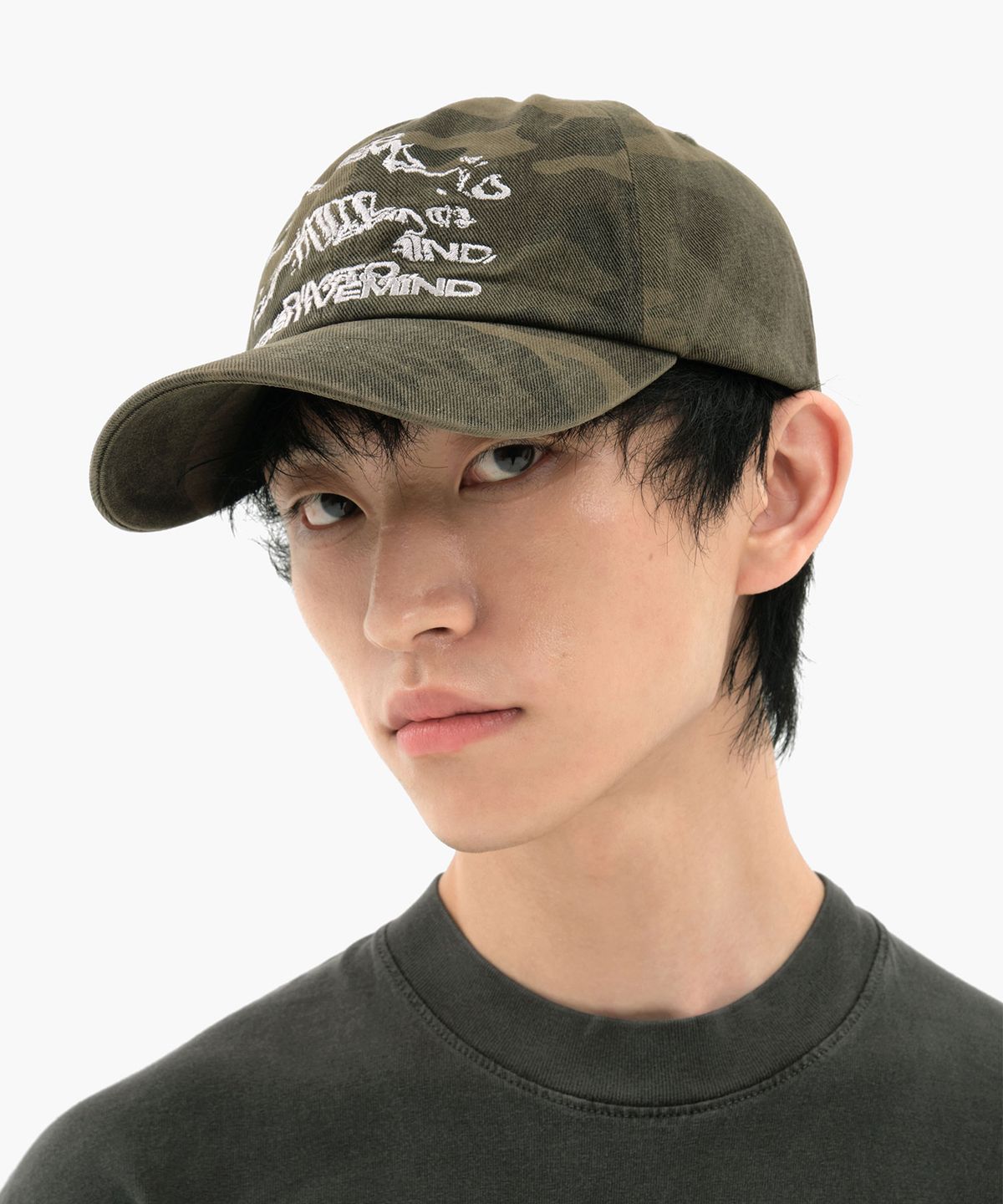 디미토(DIMITO) HAZE COTTON 6PANEL CAP WASHED CAMO