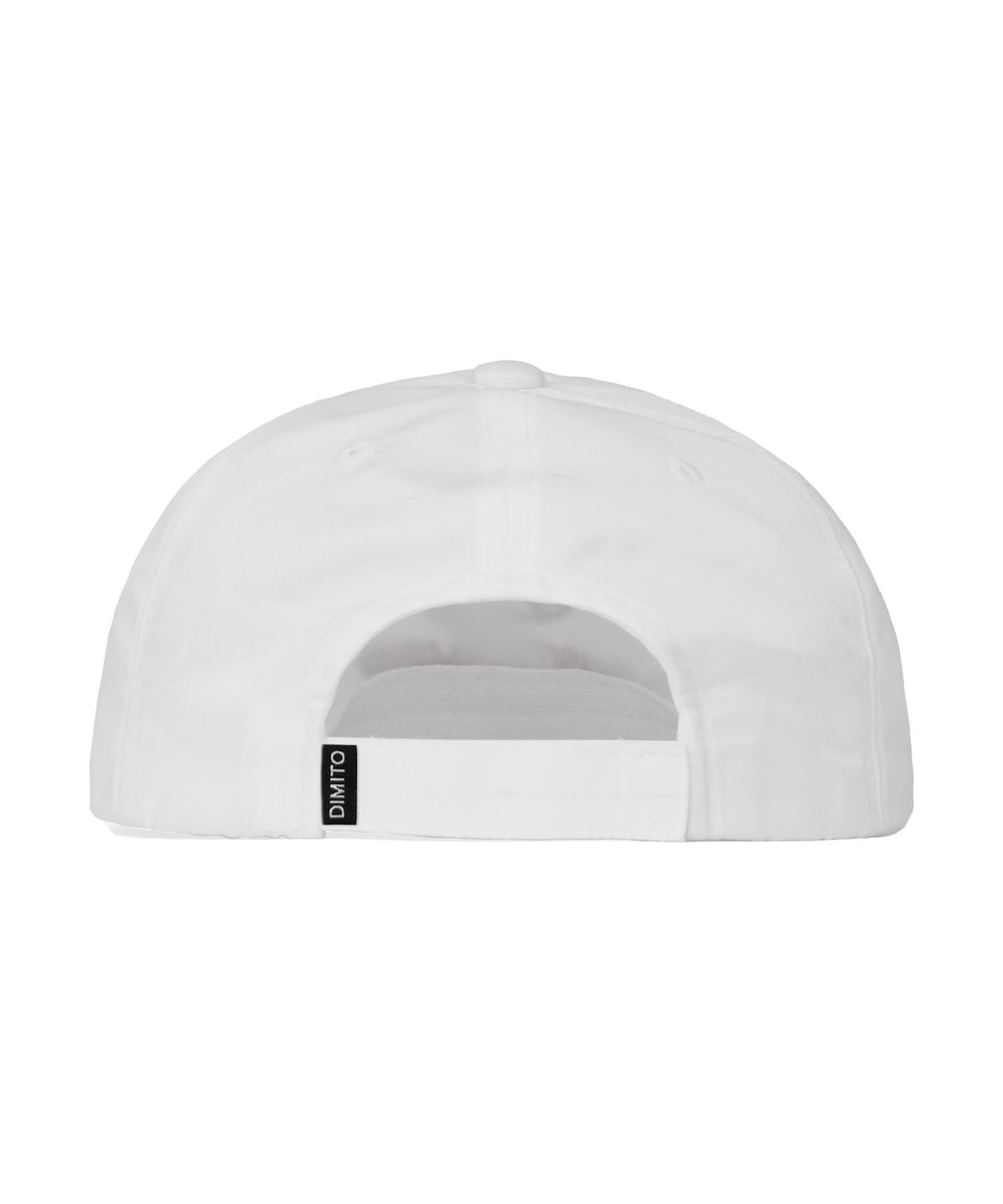 디미토(DIMITO) CIRCLE LOGO SATIN TRUCKER CAP OFF WHITE