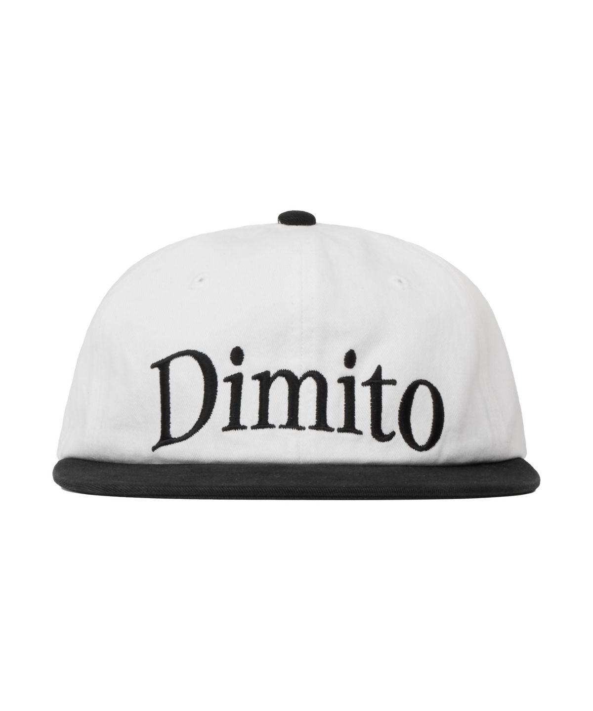 디미토(DIMITO) DMT WASHED COTTON 6PANEL CAP WASHED WHITE