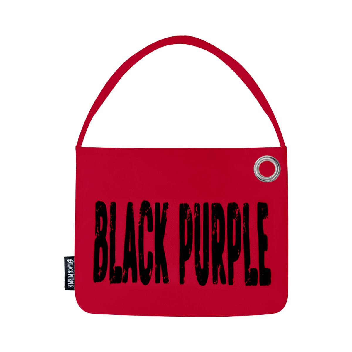 블랙 퍼플(BLACK PURPLE) 미니 캔버스 프린팅 에코백 Mini Canvas Printed Eco Bag_8 colors