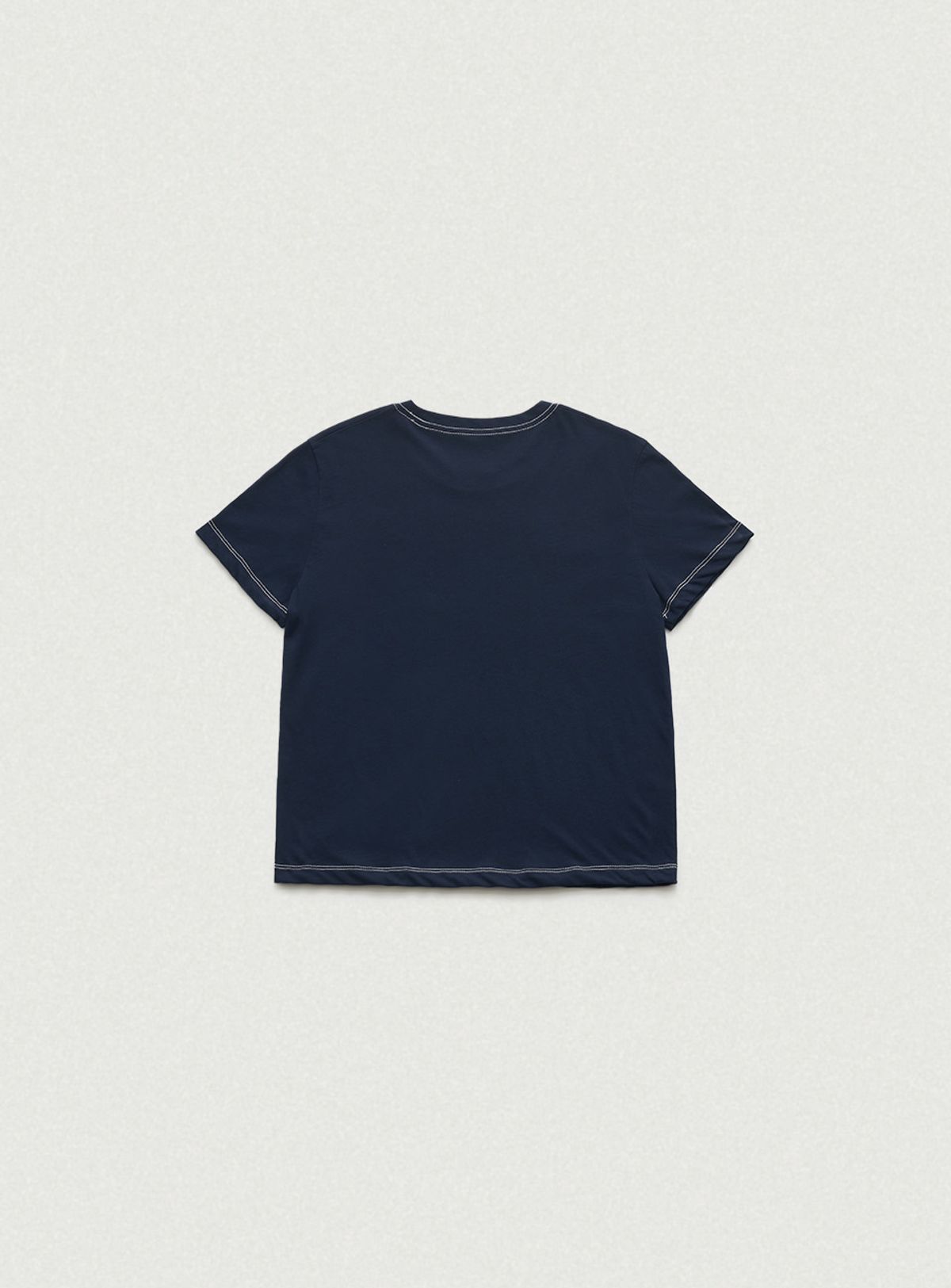 더바넷(THEBARNNET) Logo Palette T-Shirt_Navy