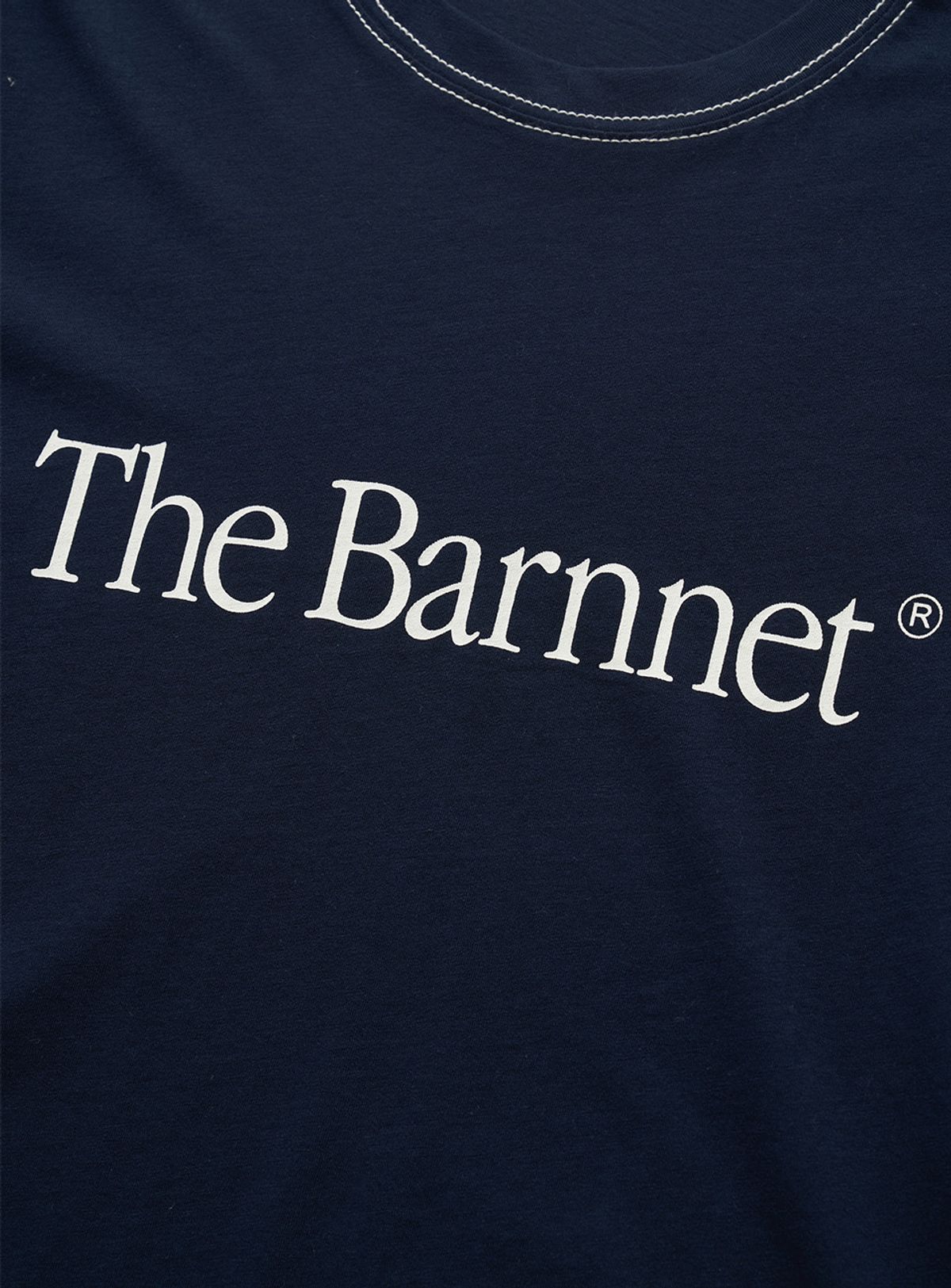 더바넷(THEBARNNET) Logo Palette T-Shirt_Navy