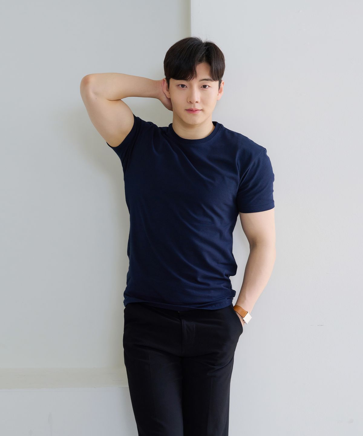 핵쿨남(HECKCOOLNAM) 어깨넓어보이는 남자 머슬핏 반팔 무지 티셔츠