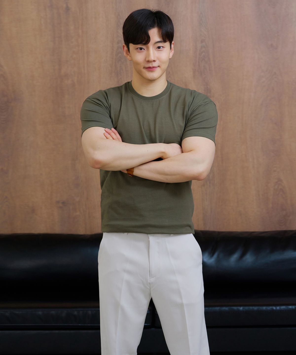 핵쿨남(HECKCOOLNAM) 어깨넓어보이는 남자 머슬핏 반팔 무지 티셔츠