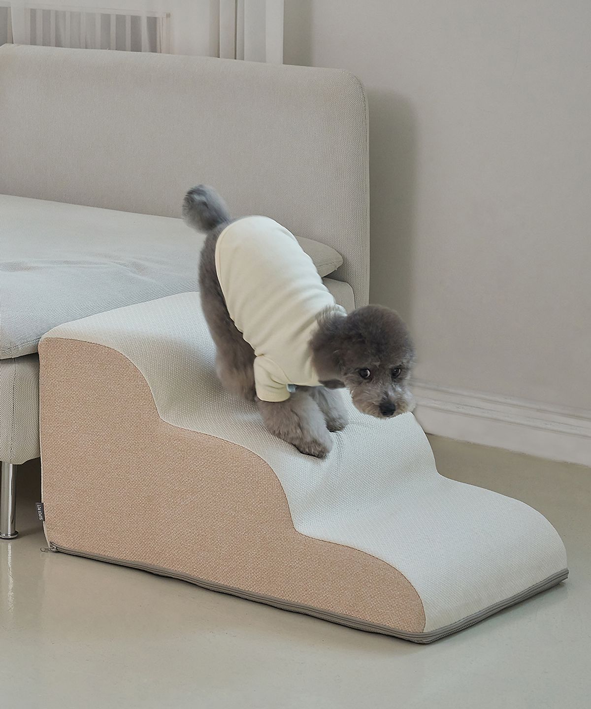 슈퍼펫(SUPERPET) 강아지 계단 3단커브 스텝